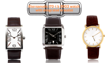 Eternamatic 170-t b 3003 watch with integrated bracelet